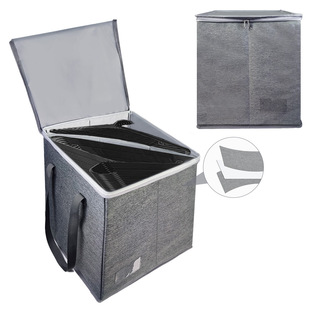 跨境新品衣架手提收纳箱家用洗衣阳台收纳盒衣架整理器Hanger box