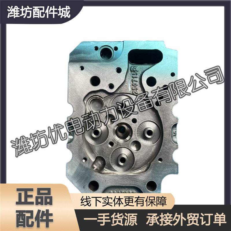 1000997351气缸盖总成适用于潍柴博杜安柴油发动机6M33气缸头总成