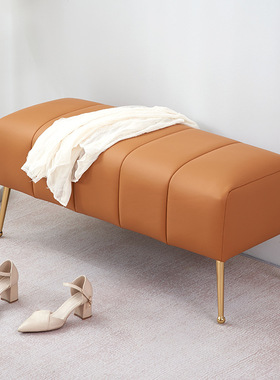 LCA01-11换鞋凳家用门口软包坐垫轻奢床尾凳卧室衣帽间现代简约沙