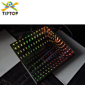 LED钢化玻璃跳舞地板灯 5050贴片灯珠RGB三色渐变跑马效果灯光