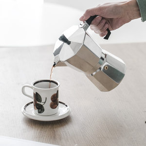 M2O8经的起时间考验意式摩卡壶煮咖啡壶器具小清新美式铝壶家