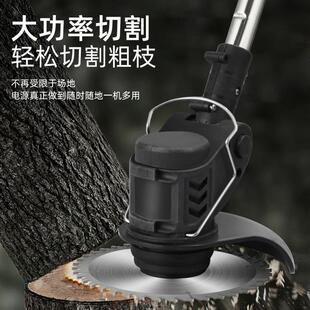电动割草机家用小型手持锂电打草机锂电除草机多功能充电锄草神器