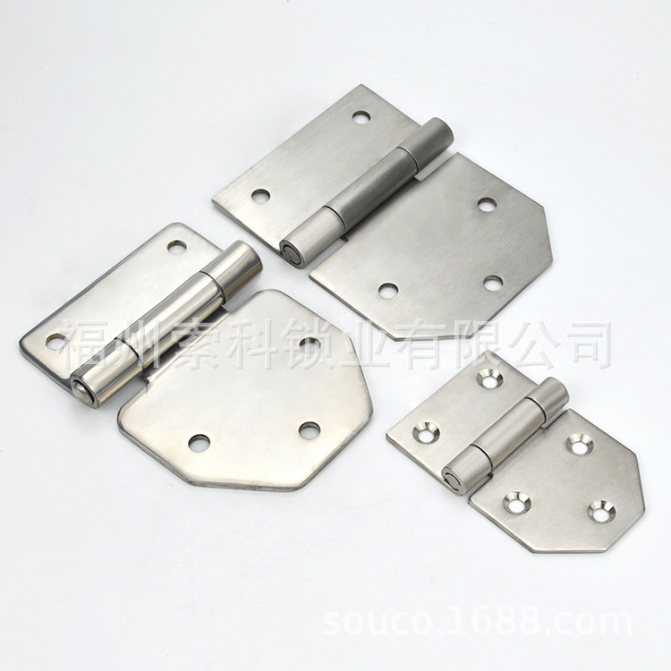 重型铰链 304不锈钢工业机箱机柜门合页高承重大合页CL116-1-2-3