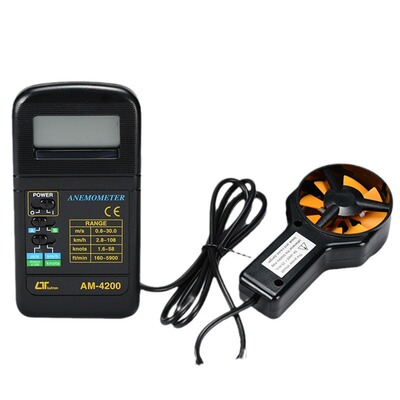 台湾路昌 迷你型数字风速计 便携手持式风力测试LUTRON AM-4200
