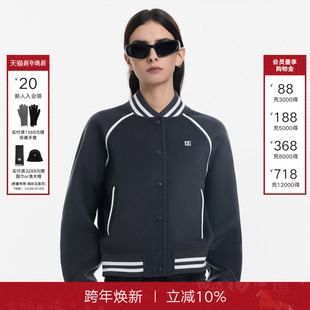 美式 新款 复古百搭显瘦减龄上衣 Back棒球服外套女2025秋季 Called