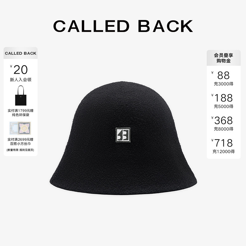 CALLEDBACK渔夫帽百搭单品