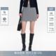 羊毛半身裙女含内衬简约休闲灰色a字短裙 新款 CALLED BACK2026春季
