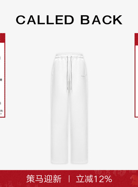Called Back休闲裤女2025年秋季新款休闲百搭减龄抽绳运动阔腿裤