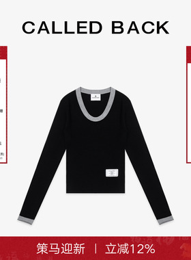 【Archive 系列】Called Back长袖T恤女2025冬季新款修身打底上衣
