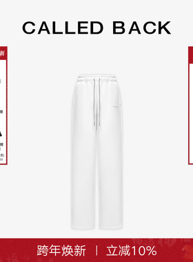 Called Back休闲裤女2025年秋季新款休闲百搭减龄抽绳运动阔腿裤