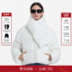 CALLED 外套 围巾领百搭90白鹅绒短款 BACK羽绒服女2025年冬季 新款