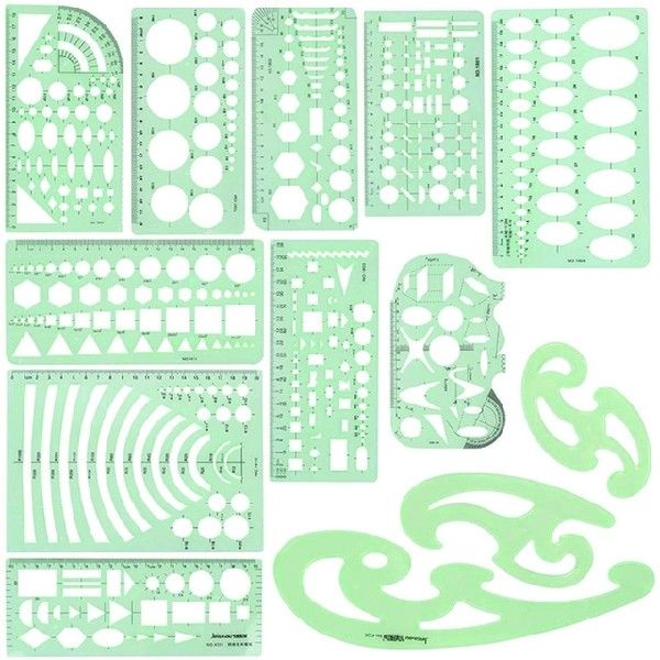 现货Plast Msurig Templates Ruler Buildig Formwork
