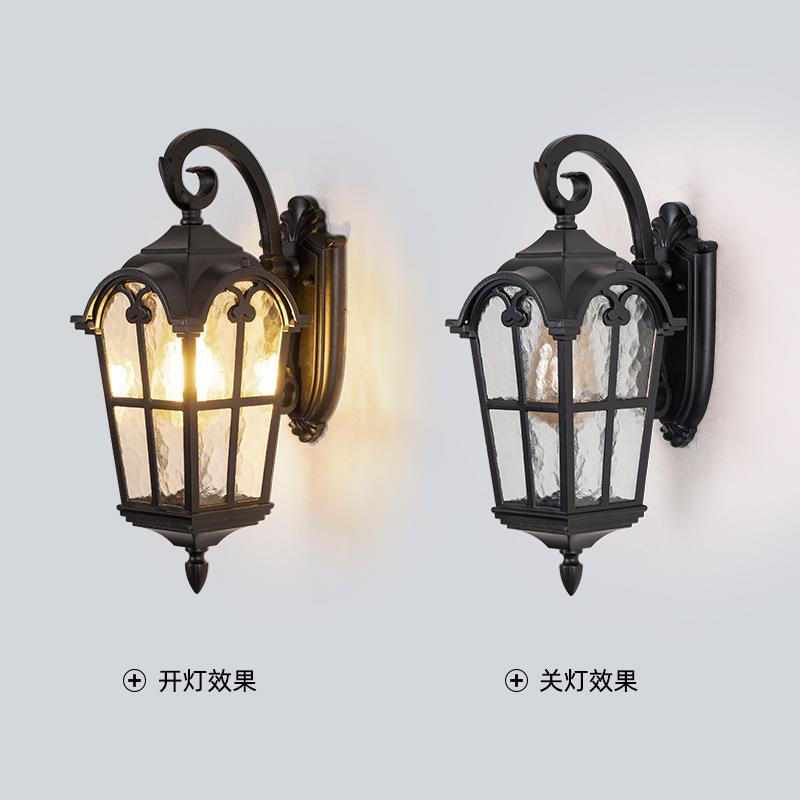 户外壁灯防水别墅庭院大门室外露台阳台花园墙壁照明灯欧式景观灯
