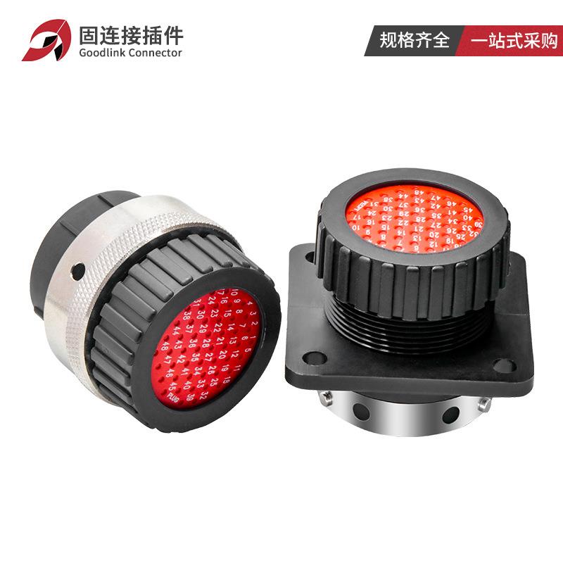 ITT航插空连0接器192991-064圆形48孔1防水MDL公母电子头19299-06