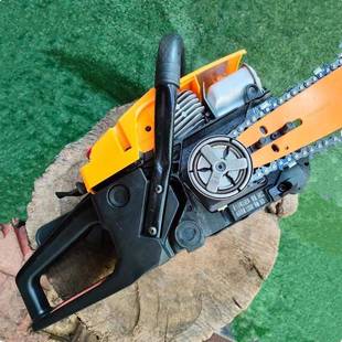 58油油锯伐木小锯功率汽油锯家用小型手持汽链锯链条大锯KF58油锯