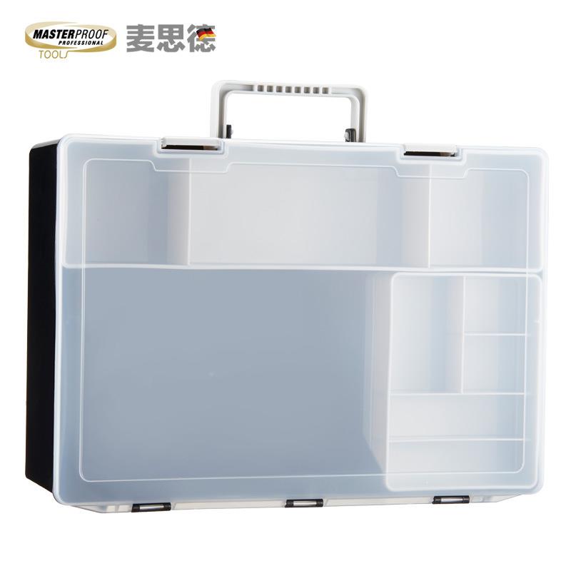 国工具箱收纳盒螺丝德多功能家盒70070用手提式层工具车载多汽车