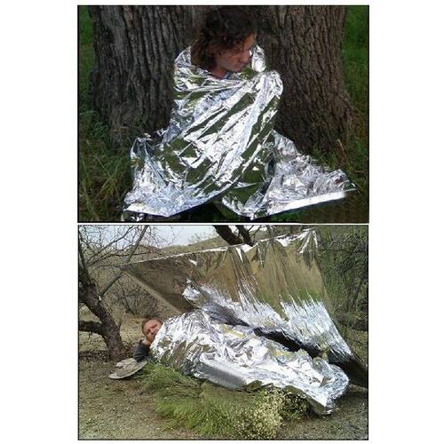 极速130x210cm Outdoor Reflective Emergency Blanket First Aid
