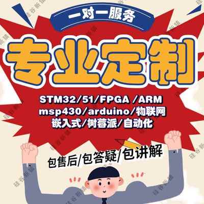 上位机51单晶片stm32设计fpga代做labview程序plc定制arm物联网qt