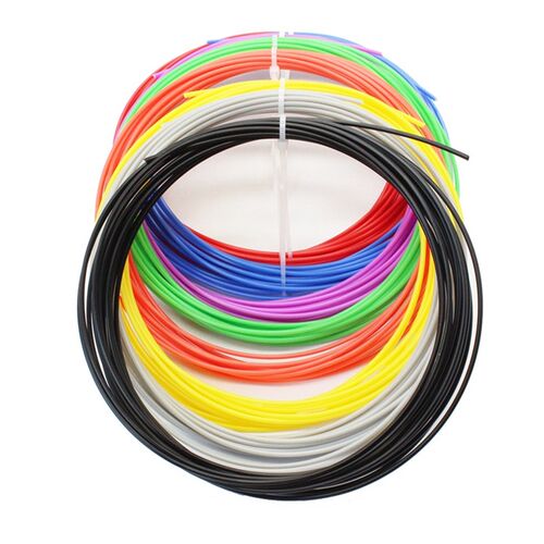 好货Lauva 3D PLA  Filament 1.75mm 20 Ft 3D Printing Ink 12 c