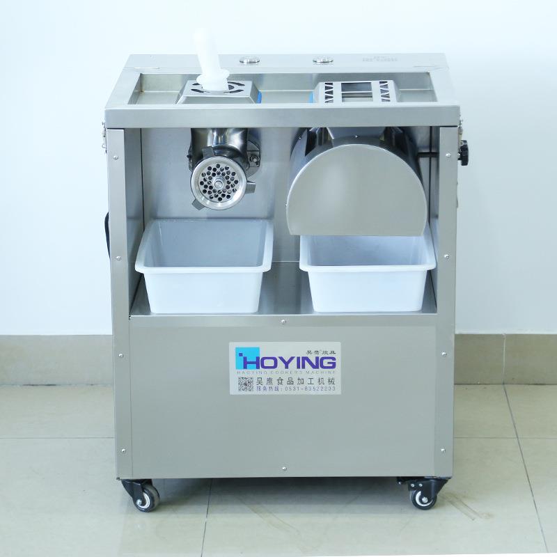 立式全自动不锈钢商用绞切三用机 灌香肠碎肉All绞切三用机
