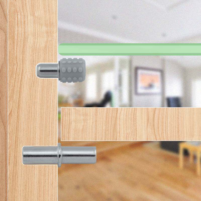 不锈钢玻璃拖层板托隔板钉支架活动木板托架酒柜整体橱柜固定五金