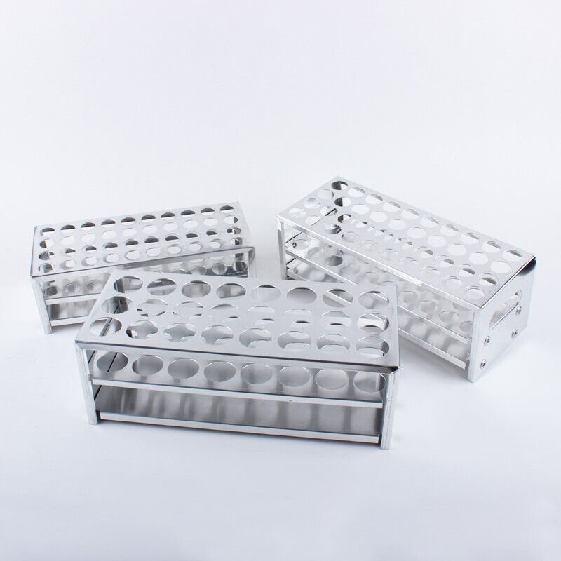 铝试管架12/15/18/20/22/32mm铝制试管架实验室多功能架15.5mm*3