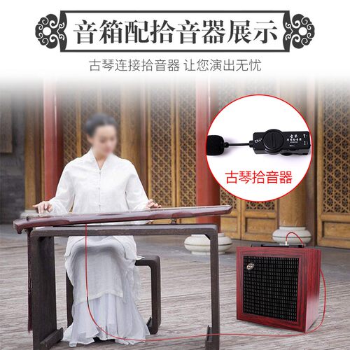 好货民乐专用扩音器 古筝二胡拾音器蓝牙音响 舞台演出用音箱设备