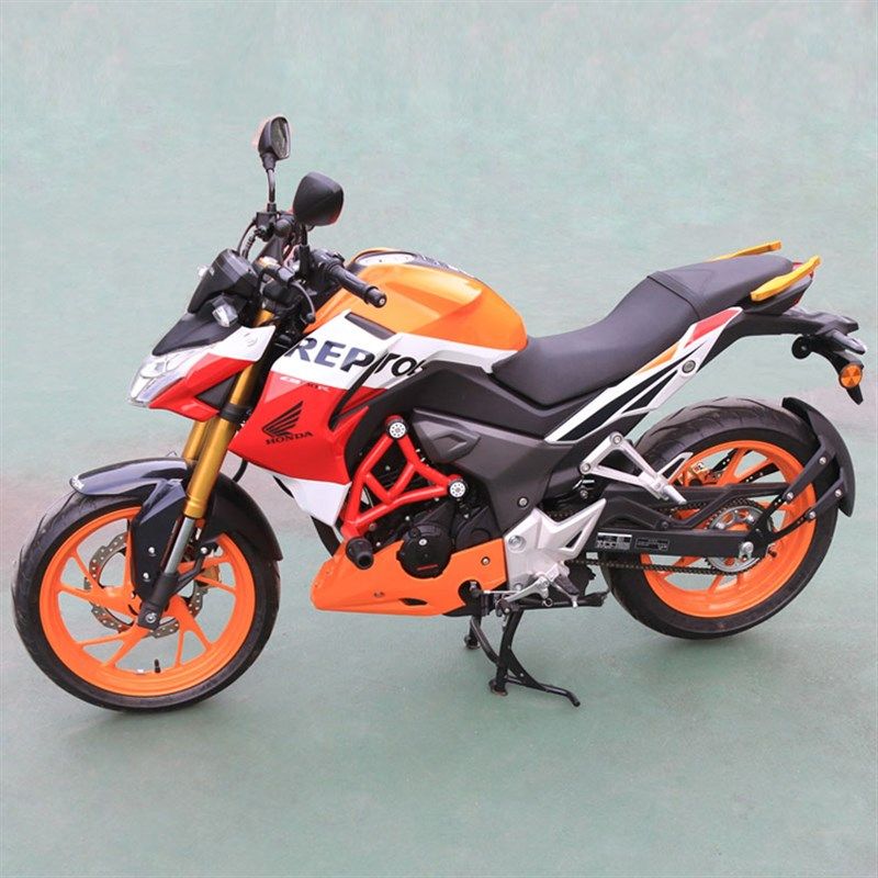 适用CB190R竞技保险杠暴锋眼CBF190R特技保险杠防摔杠保护杠改装