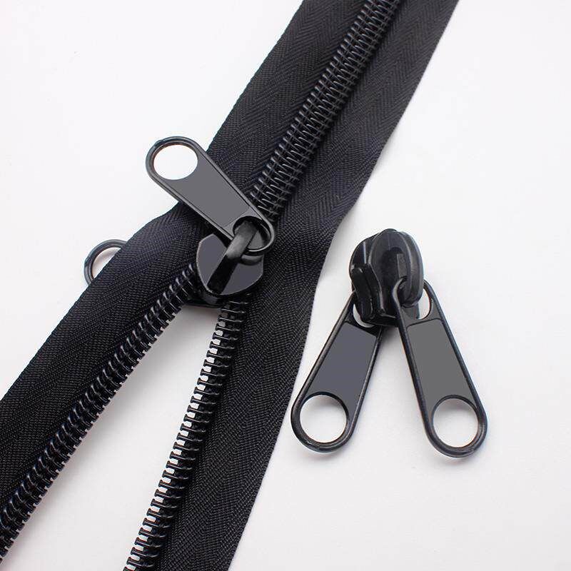 速发帐篷特大/5/7/8/10号尼龙车篷蚊帐拉链里外拉双面厚拉锁辅料