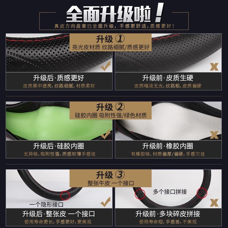 速发起亚KX5方向盘套四季通用免手缝汽车把套防滑冬季24款