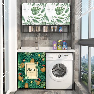 速发鞋柜走尘帘子魔术贴门廊厨房防水帘柜子遮挡帘防帘免打孔遮丑