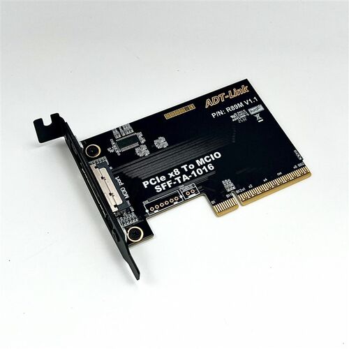 速发ADT PCIe 4.0 x8转SFF-TA-1016转接卡 MCIO机箱外置 支持2U4U
