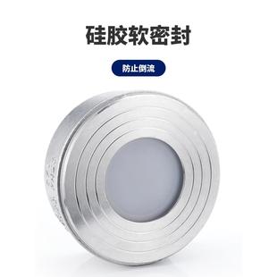 止回阀H71X水泵单向阀止逆阀 软密封止回阀304硅胶四氟消声对夹式