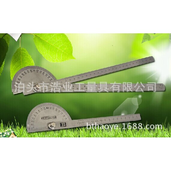 大中小号木工角度规 半圆量角器40 2 3.2 3.4 角尺可订