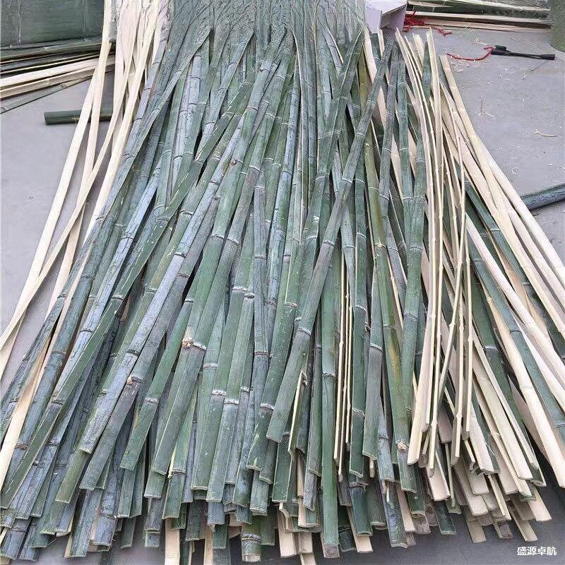 竹片毛竹片条竹批子蔬菜农用竹条竹子温室龙骨大棚骨架竹条楠竹