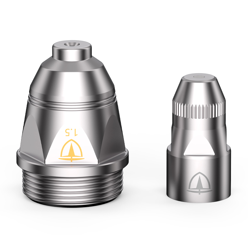 p80等离子割嘴电极喷嘴等离子切割机配件割嘴100割枪瓷套保护套