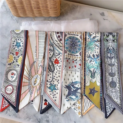 丝巾2024新款小长条春秋装饰发带