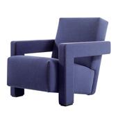 设计师ins沙发休闲椅客厅卧室餐厅单人椅创意乌德勒扶手沙发椅