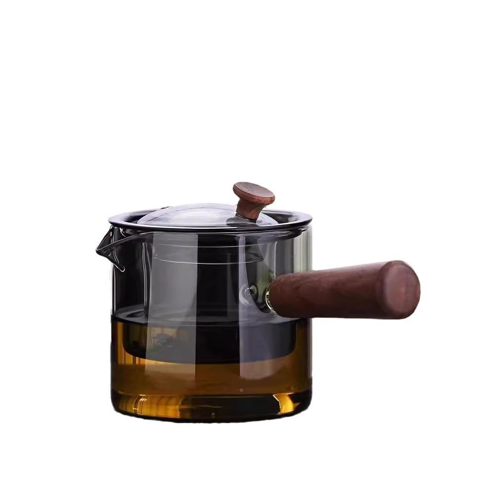 壶玻璃耐泡茶20功24新款煮茶器kc2391家用高温侧把单壶烧水公道杯