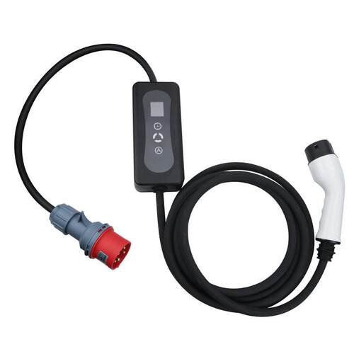 欧标充电桩厂家TYPE2便携式充电桩2A22KW快充家用随车充电器