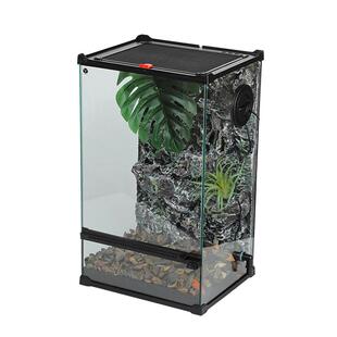 爬宠造景缸一体爬虫缸一物成景雨林爬宠缸爬宠景观缸沙漠爬缸