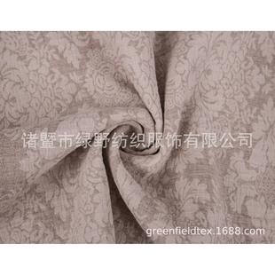 厂家直供亚麻天丝人棉全棉民族风格 提花剪花面料雨露花
