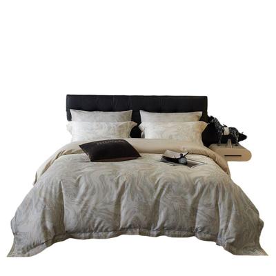 意式轻奢意境寝具超柔床品高端丝棉长绒棉磨毛四件套家纺圣托里尼