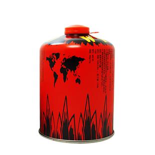 wild户外便携式高山气罐扁气罐高寒野炊野营炉头炉具罐450克