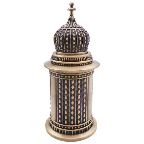 厂家现货按压式自动牙签盒家用欧式复古风客厅手压金属创意牙签筒