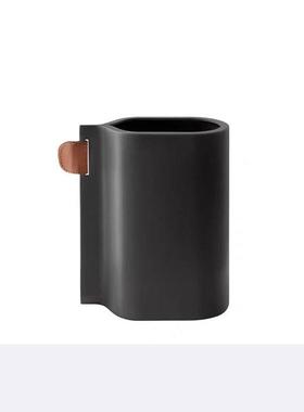 现代简约风单耳花器样板房民宿家居客厅茶几桌面插花摆件装饰品