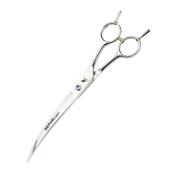 8.0寸萘普森双牙4把装 宠物美容剪直剪弯剪套装 送排梳密齿牙剪