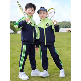 小学生校服春秋装三件套幼儿园园服校园风中学生班服套装运动服