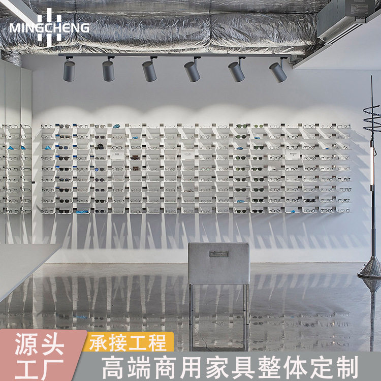 全店输出方向眼镜展示架墙面成人护目镜陈列架滑雪镜架子展示货架