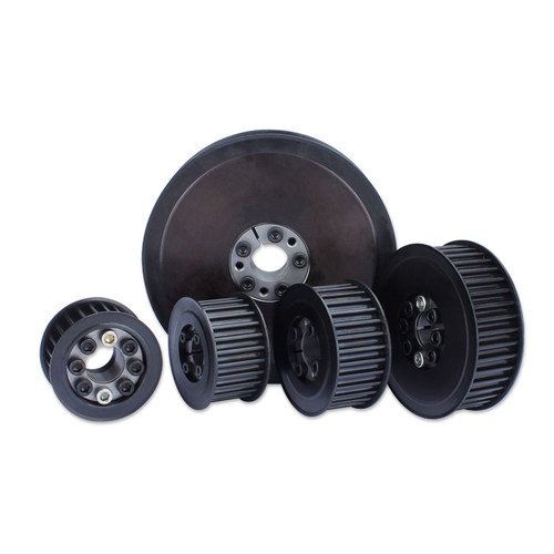 8M涨紧套同步轮24齿免键固定25/30/40齿孔 现货Z2胀紧套同步带轮